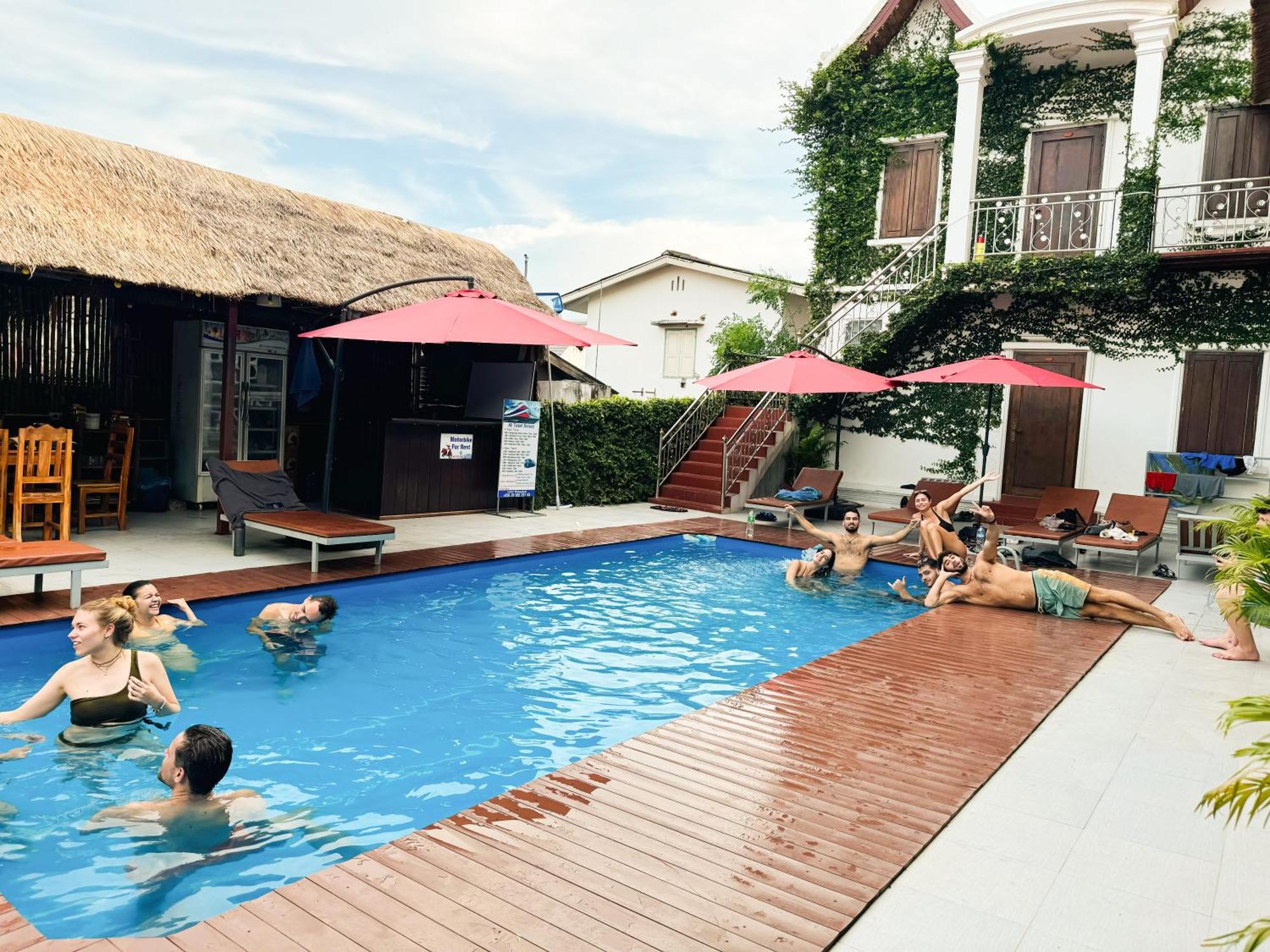 Sabai Sabai Backpackers Hostel Luang Prabang Exterior foto